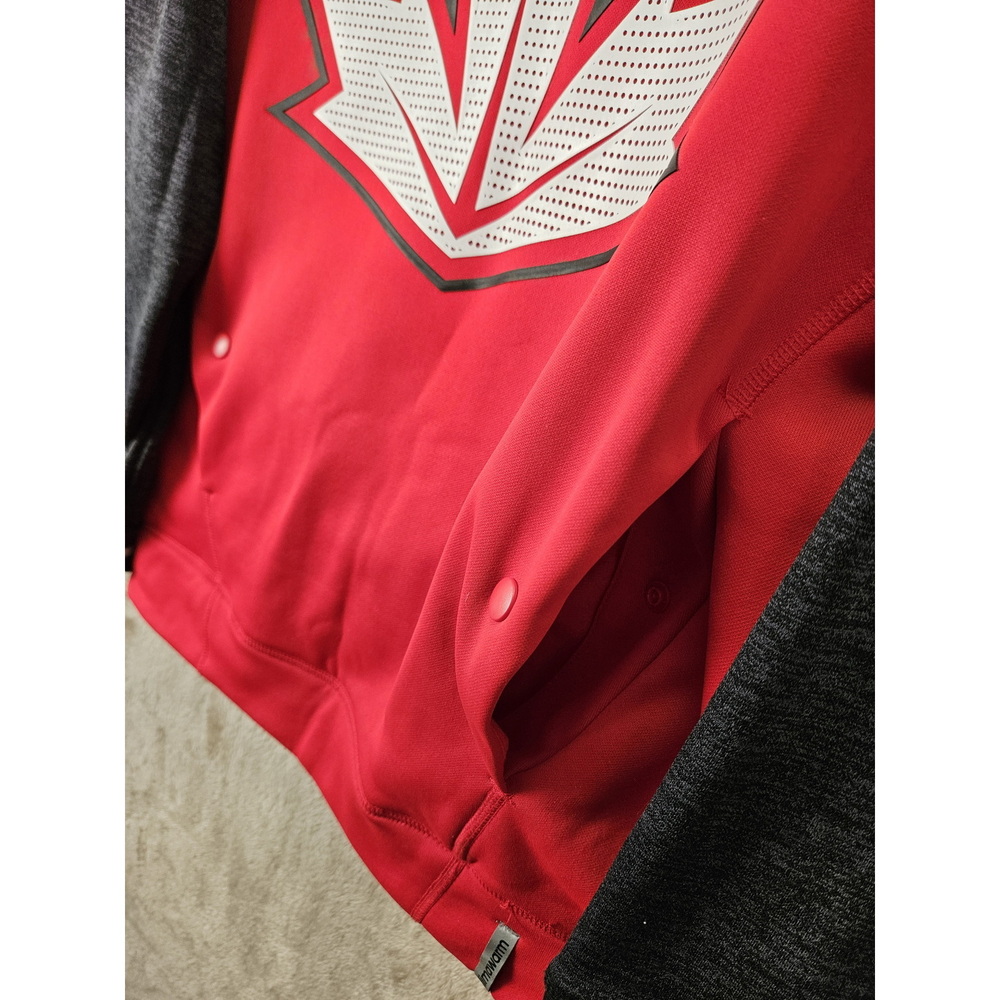 Official Adidas Team Canada Hoodie 2016 World Cup of Hockey Sweatshirt - Picture 4 of 10